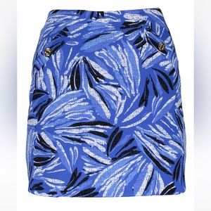 Pappagallo Marine Blue Isabel Skort Large